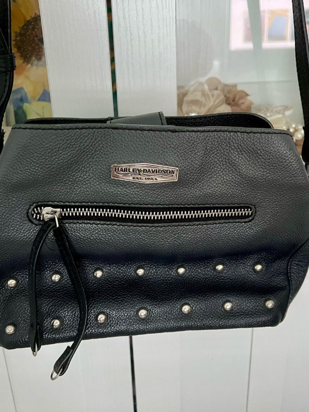 Harley Davidson Genuine Leather Purse - Picture 6 of 6